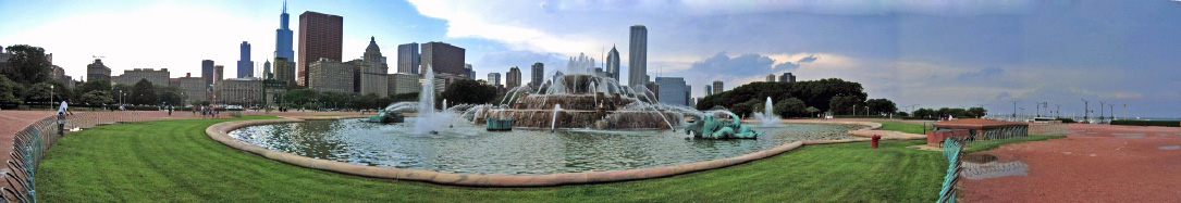 BuckinghamFountain合成する