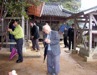お礼の参拝