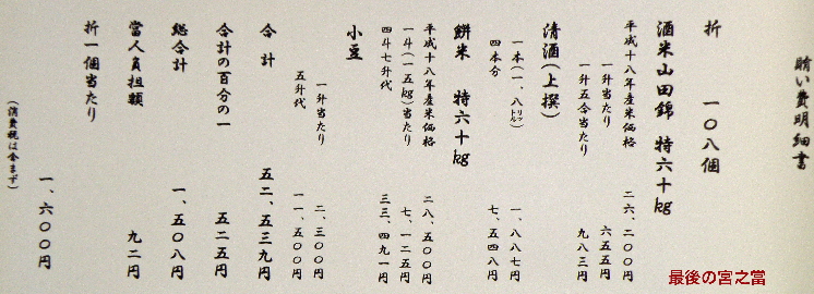 h19年・送り膳帳3