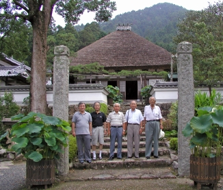 達身寺にて